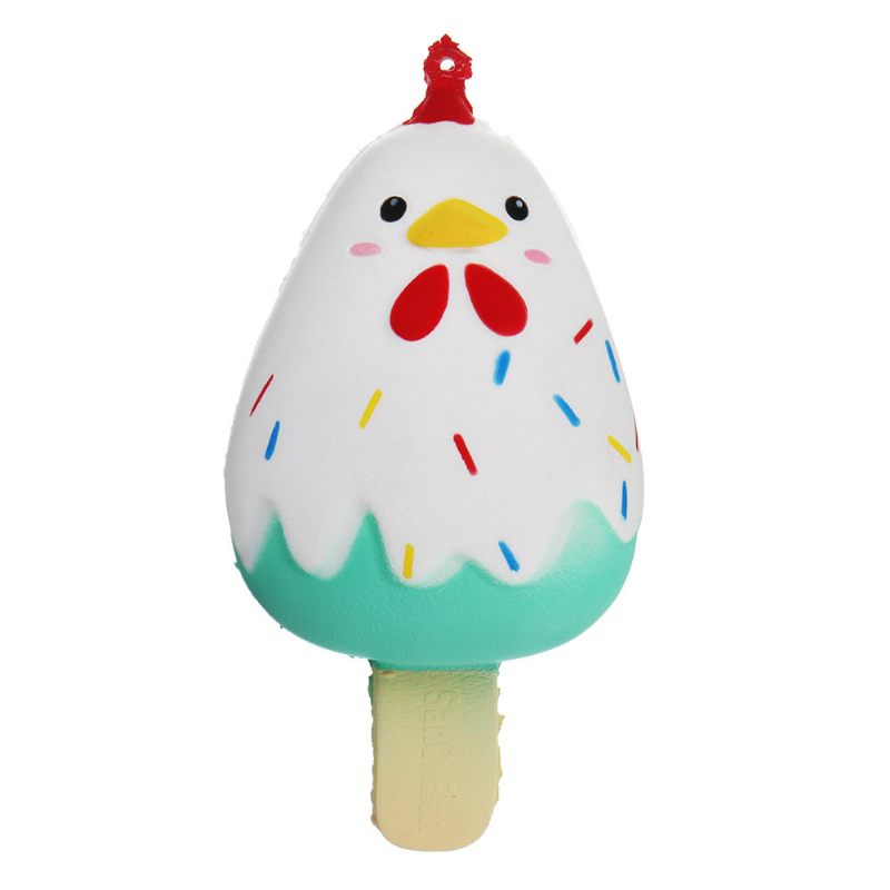 Chick Popsicle Ice-lolly Squishy Lassan Emelkedő Puha Játék Csomagolással