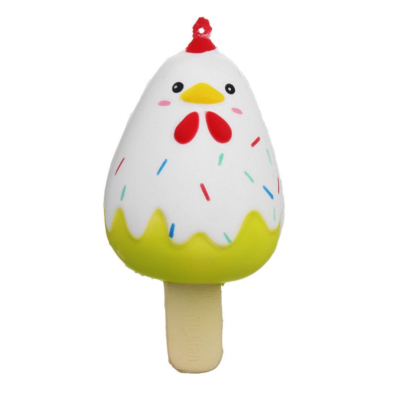 Chick Popsicle Ice-lolly Squishy Lassan Emelkedő Puha Játék Csomagolással