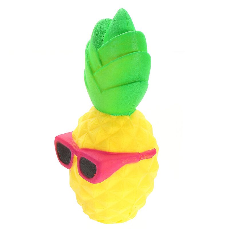 Cool Ananász Squishy Lassan Emelkedő Toy Tag Soft Squeeze Collection Ajándék Dekor Játék