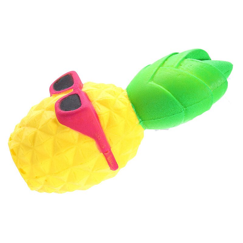 Cool Ananász Squishy Lassan Emelkedő Toy Tag Soft Squeeze Collection Ajándék Dekor Játék