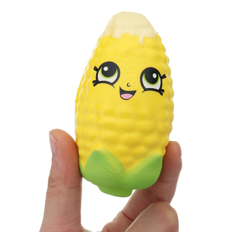 Corn Squishy Slow Rising Csomagolással Kollekció Ajándék Puha Játék