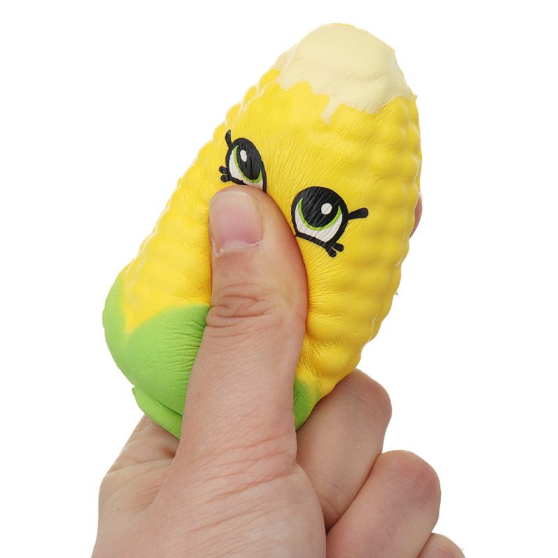 Corn Squishy Slow Rising Csomagolással Kollekció Ajándék Puha Játék