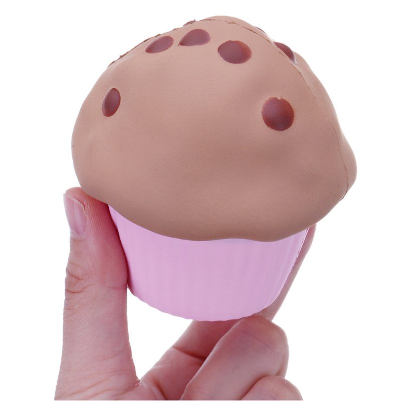 Csokoládé Torta Squishy Lassan Kelő Csomagolással Kollekció Ajándék Puha Játék