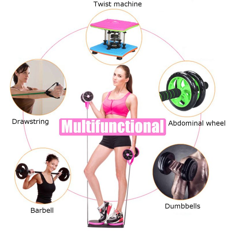 Double Wheel Ab Roller Sport Core Fitness Hasi Gyakorlatok Felszerelések Derék Karcsúsító Edző Edzők Otthoni Edzőteremben