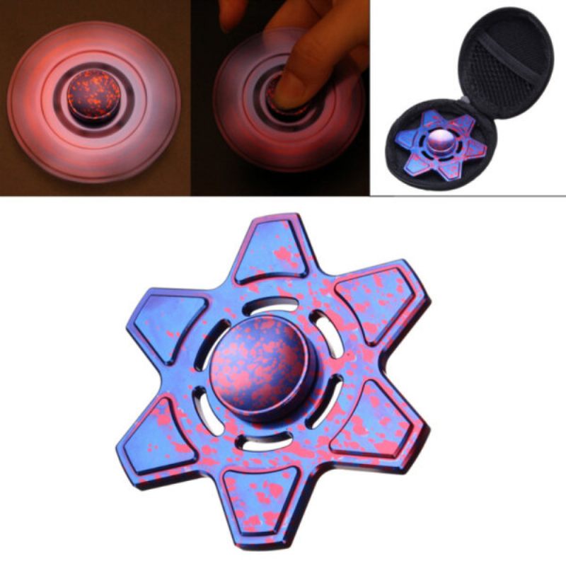 Ecubee Edc Kézi Pörgető Kütyü Fidget Spinner Finger Stressz Csökkentő