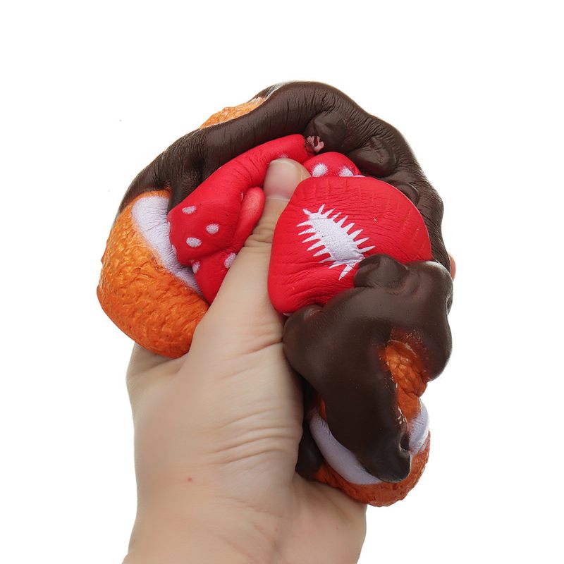 Epres Csokoládé Torta Squishy Slow Rising Collection Ajándék Puha Játék