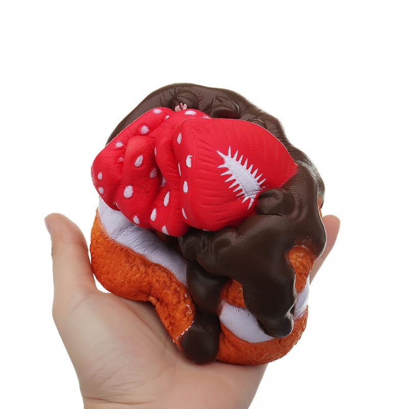 Epres Csokoládé Torta Squishy Slow Rising Collection Ajándék Puha Játék