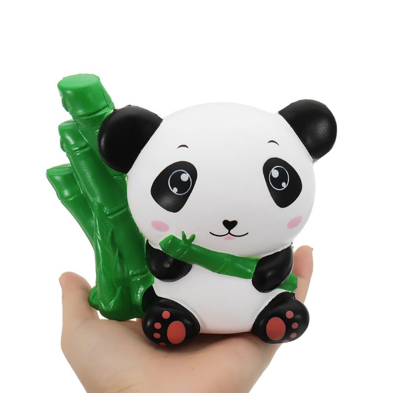 Eric Bamboo Panda Squishy Slow Rising Csomagolással Ajándék Puha Játékkal