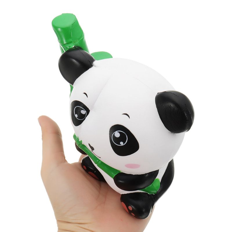 Eric Bamboo Panda Squishy Slow Rising Csomagolással Ajándék Puha Játékkal