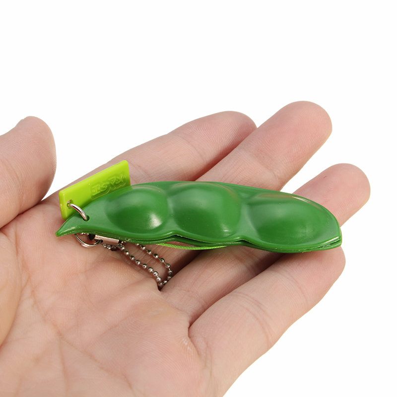 Extrusion Bean Toy Mini Squishy Puha Játékok Medálok Stresszgolyók Összenyomását Gátló Kütyük