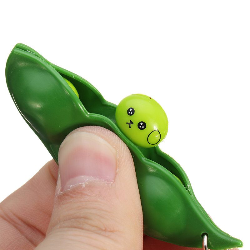 Extrusion Bean Toy Mini Squishy Puha Játékok Medálok Stresszgolyók Összenyomását Gátló Kütyük