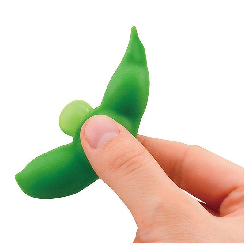 Extrusion Bean Toy Mini Squishy Puha Játékok Medálok Stresszgolyók Összenyomását Gátló Kütyük