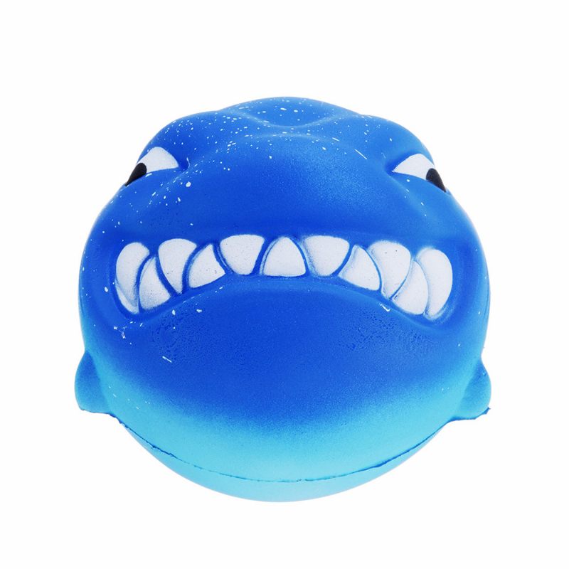 Fierce Shark Squishy Lassan Emelkedő Játék Ajándékgyűjtemény Csomagolással