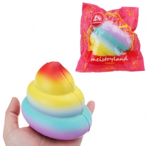 Galaxy Poo Squishy Slow Rising Csomagolással Ajándék Puha Játékkal