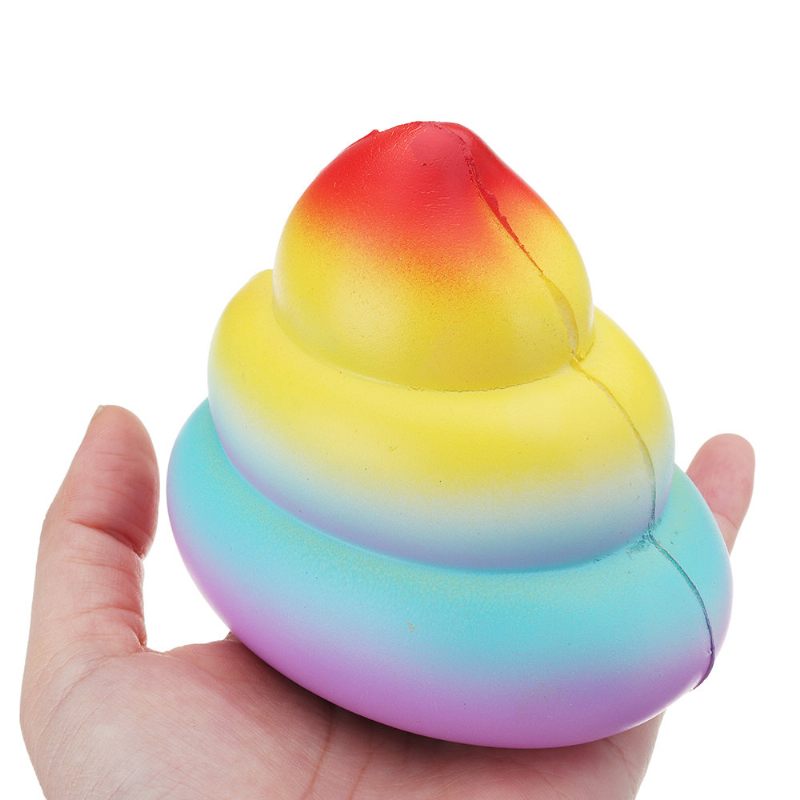 Galaxy Poo Squishy Slow Rising Csomagolással Ajándék Puha Játékkal