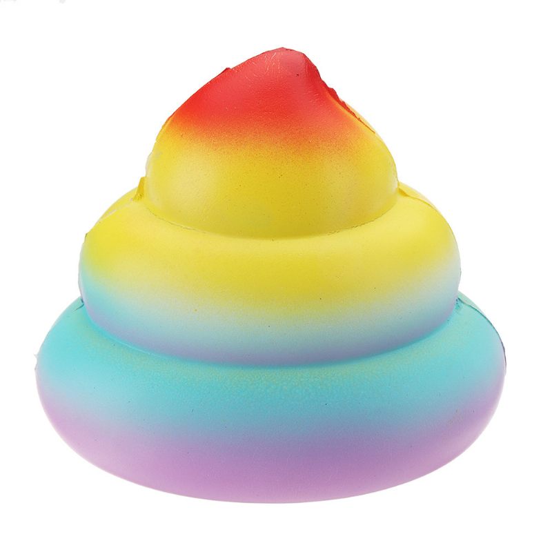 Galaxy Poo Squishy Slow Rising Csomagolással Ajándék Puha Játékkal