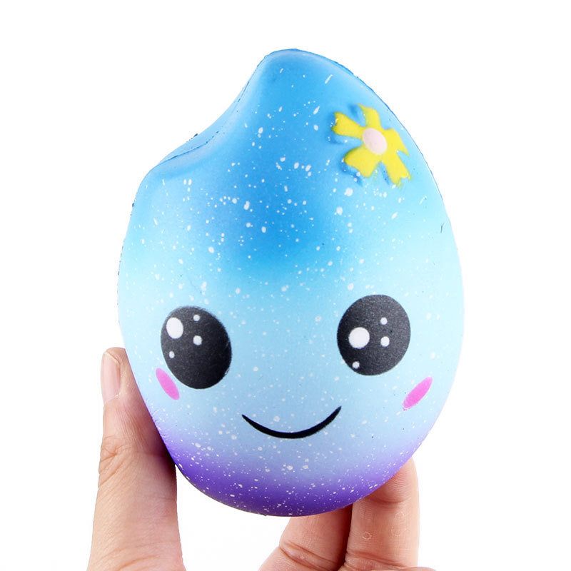 Galaxy Rice Squishy Puha Lassan Kelő Csomagolás Kollekciós Ajándékjáték