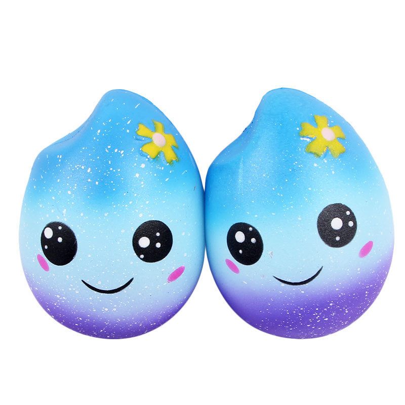 Galaxy Rice Squishy Puha Lassan Kelő Csomagolás Kollekciós Ajándékjáték