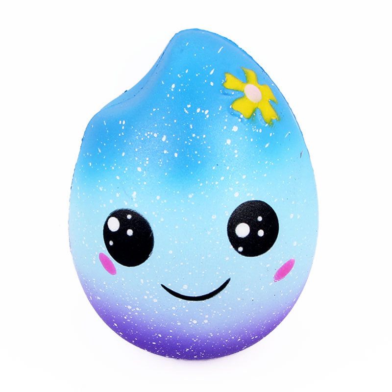 Galaxy Rice Squishy Puha Lassan Kelő Csomagolás Kollekciós Ajándékjáték