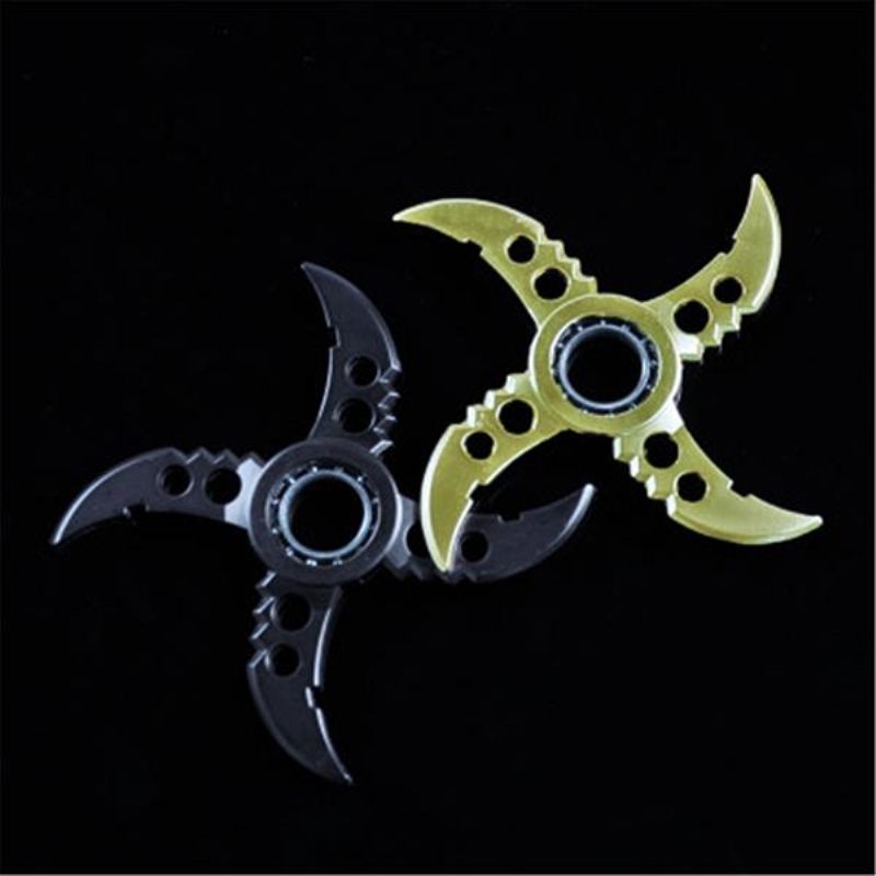 Hand Spinner Tri Fidget Metal Finger Spin Focus Edc Játékok Forgó Stresszoldóhoz