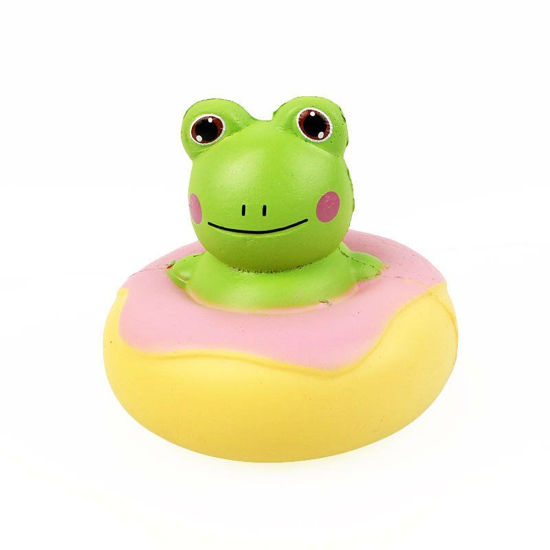 Kawaii Frog Duck Squishy Slow Rising Csomagolással Kollekció Ajándék Puha Játék