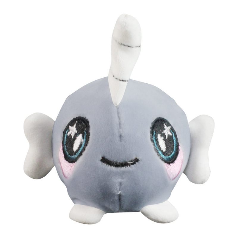 Kawaii Narwhals Toy Plüss Kitömött Összenyomható Játék