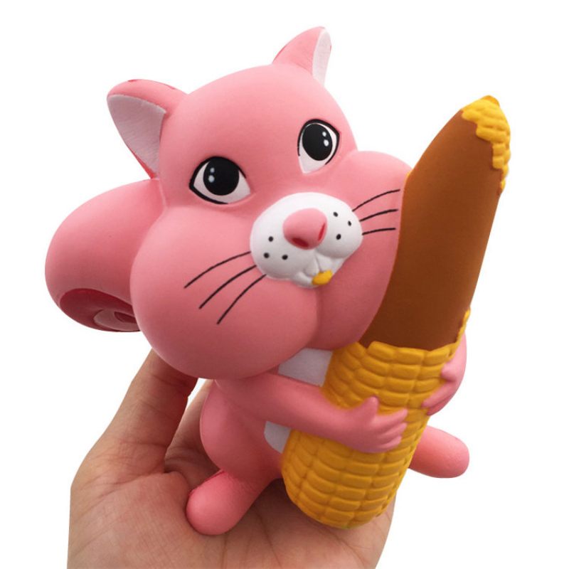 Kawaii Squirrel Squishy Ajándékjáték