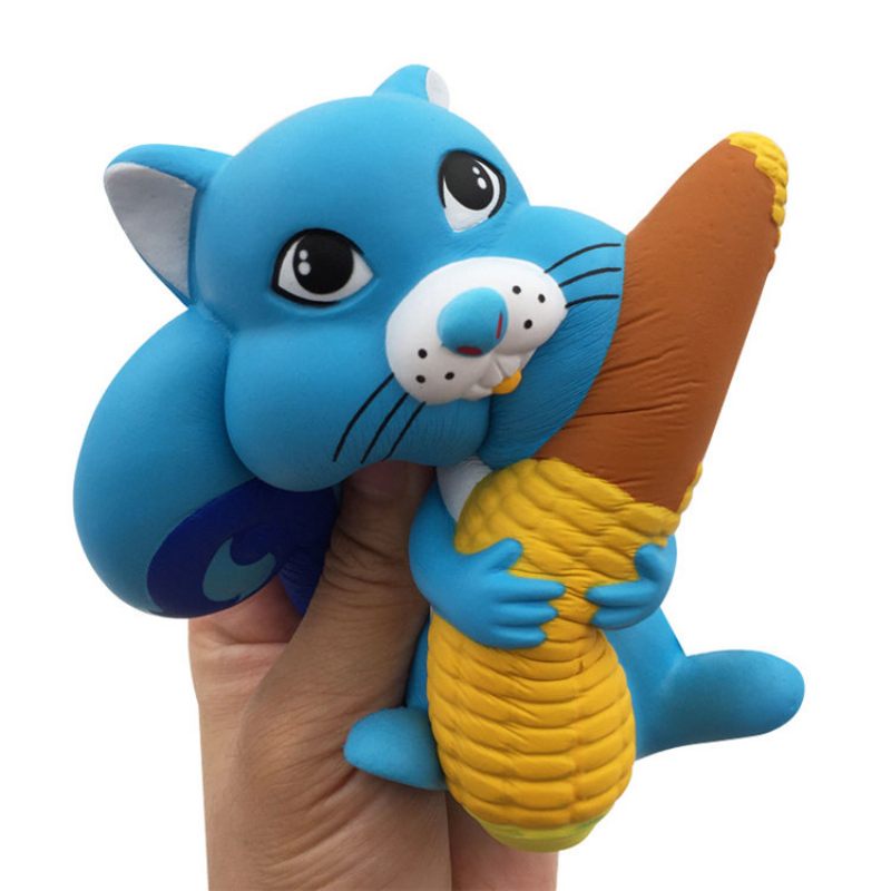 Kawaii Squirrel Squishy Ajándékjáték