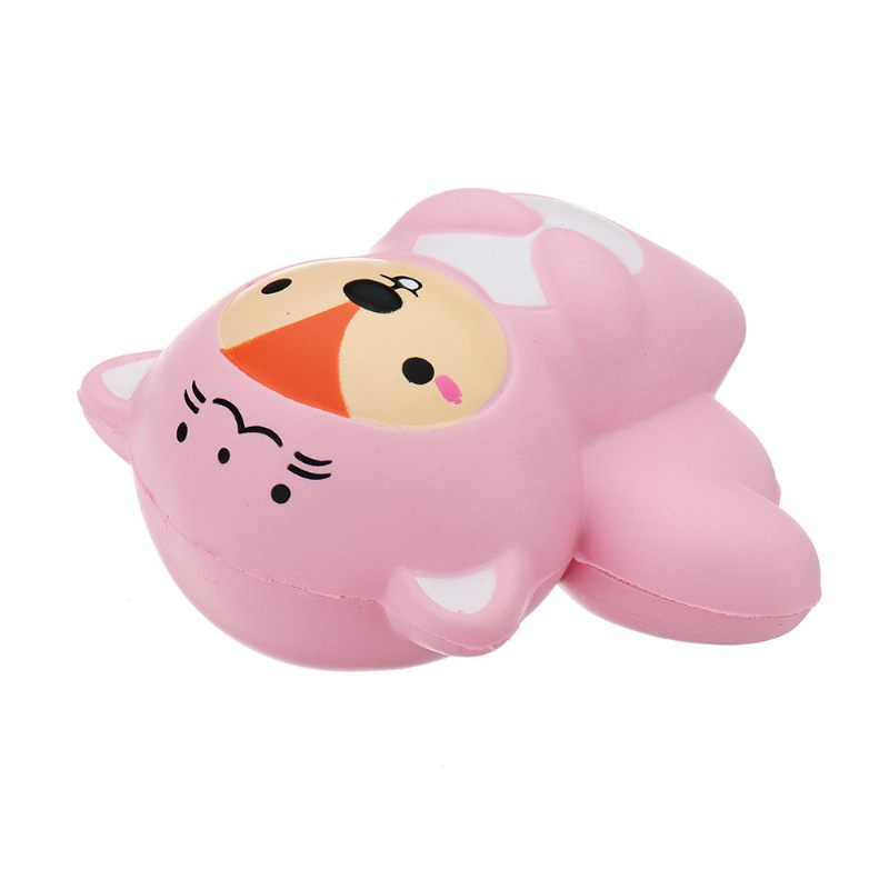 Kawaii Tail Bear Squishy Slow Rising Csomagolással Kollekció Ajándék Puha Játék