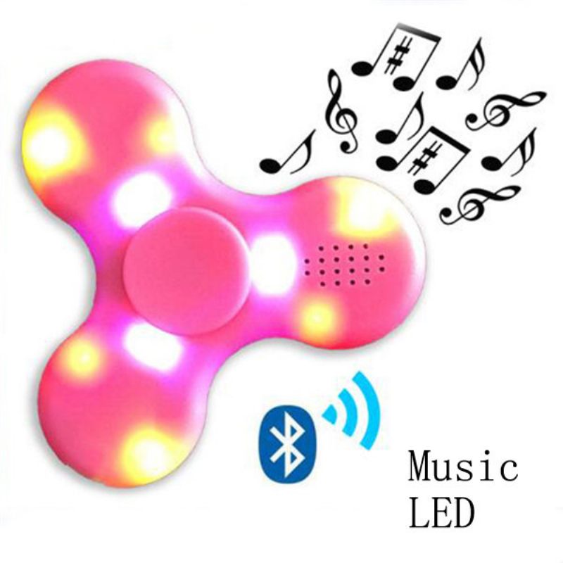 Kézi Spinner Tölthető Zene Led Fidget Finger Focus Stresszcsökkentés Gadget