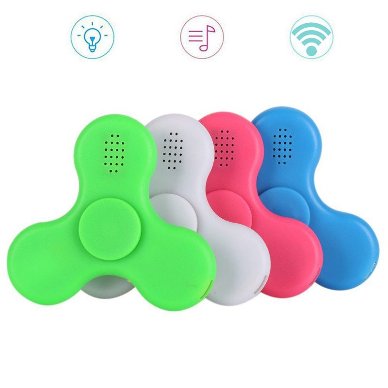 Kézi Spinner Tölthető Zene Led Fidget Finger Focus Stresszcsökkentés Gadget