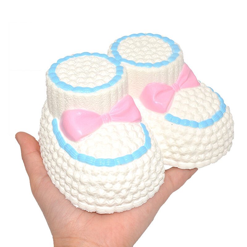 Kiibru Squishy Jumbo Hócsizma 16 cm-es Lassan Emelkedő Eredeti Csomagolású Kollekció Ajándék Dekor Játék