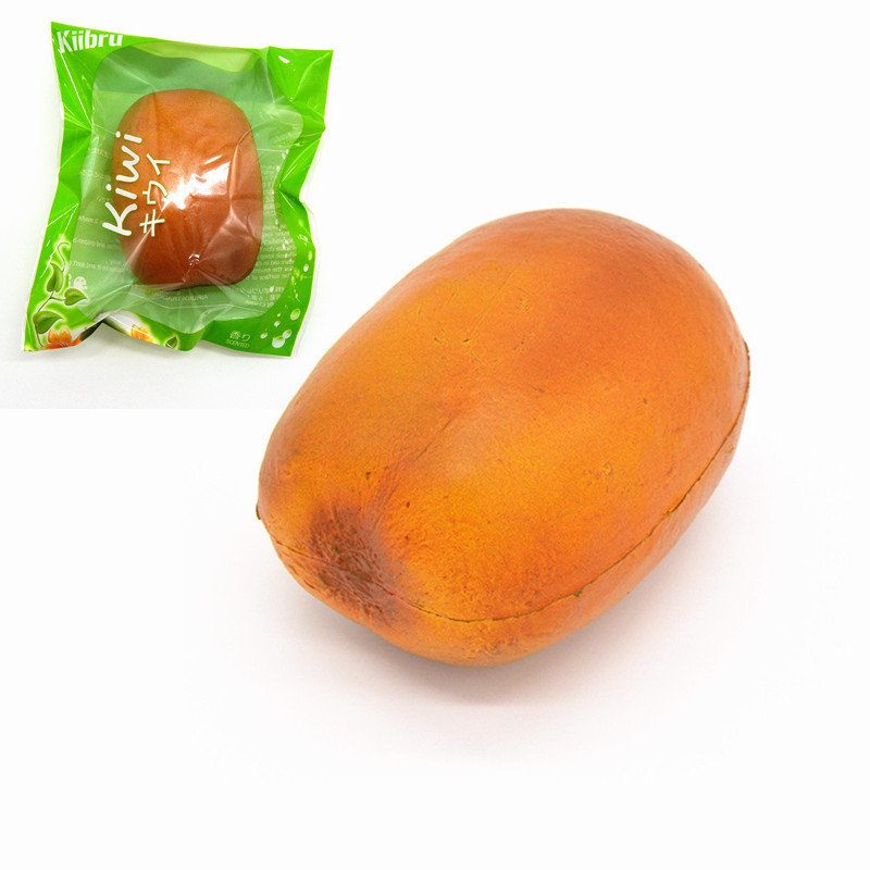 Kiibru Squishy Kiwi Fruit 8.5 cm Puha Lassan Emelkedő Eredeti Csomagolás Gyűjtemény Ajándék Dekor Játék