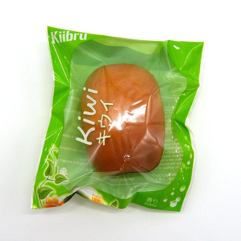 Kiibru Squishy Kiwi Fruit 8.5 cm Puha Lassan Emelkedő Eredeti Csomagolás Gyűjtemény Ajándék Dekor Játék