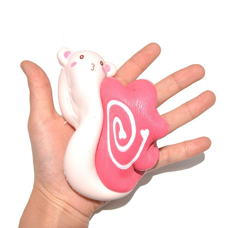 Kiibru Squishy Snail Jumbo 12 cm-es Lassan Emelkedő Illatú Eredeti Csomagolású Kollekció Ajándék Dekor Játék