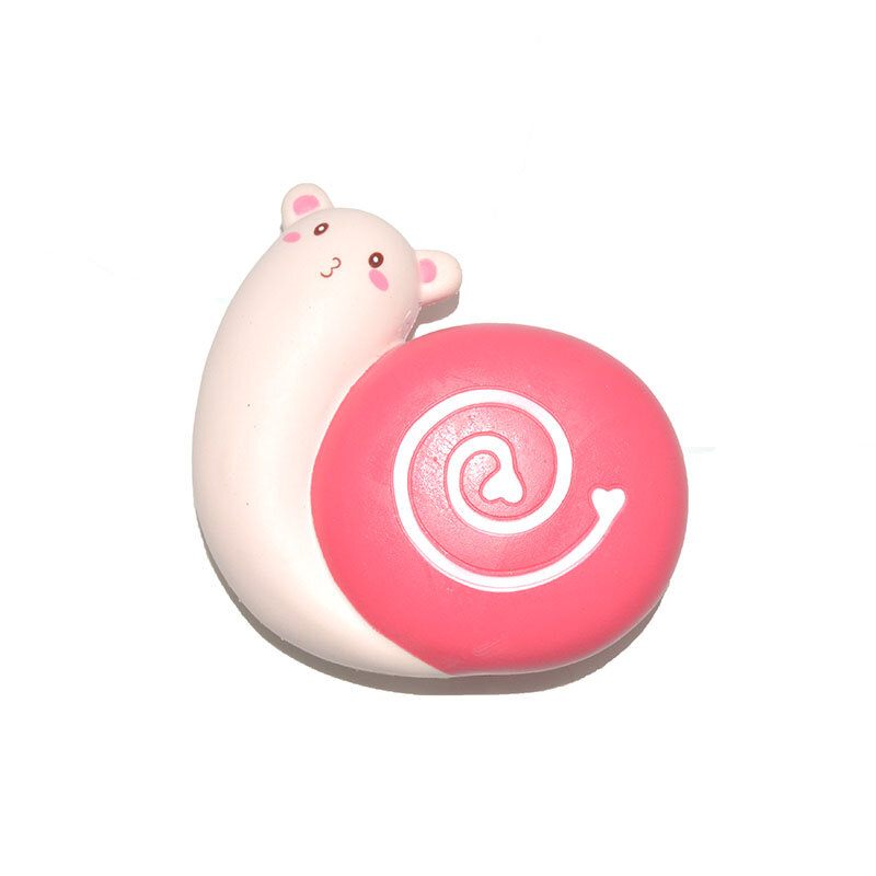 Kiibru Squishy Snail Jumbo 12 cm-es Lassan Emelkedő Illatú Eredeti Csomagolású Kollekció Ajándék Dekor Játék