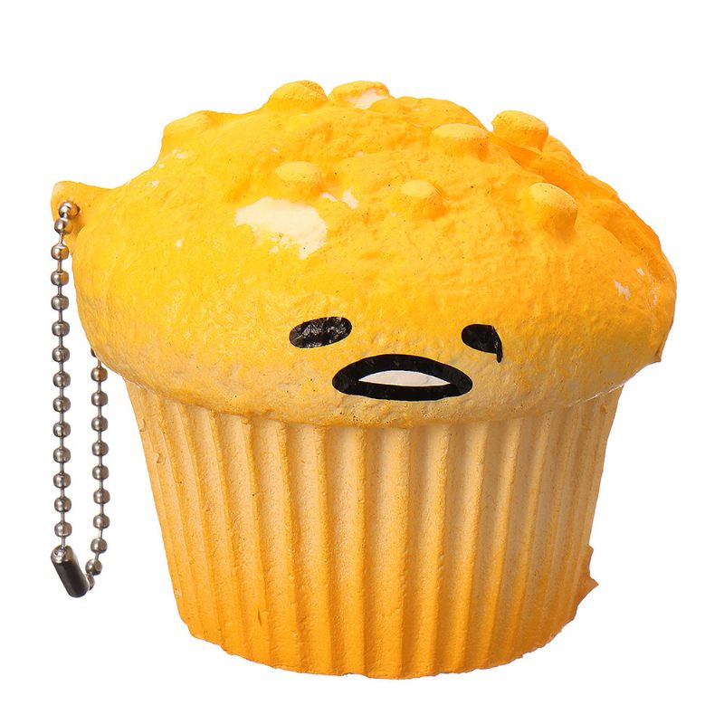 Lazy Egg Cupcake Squishy Lassan Kelő Játék Csomagolással