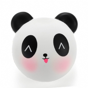 Meistoyland Squishy Panda Zsemle 8 cm-es Lassan Kelő Csomagolással Kollekció Ajándék Dekorral Puha Játék