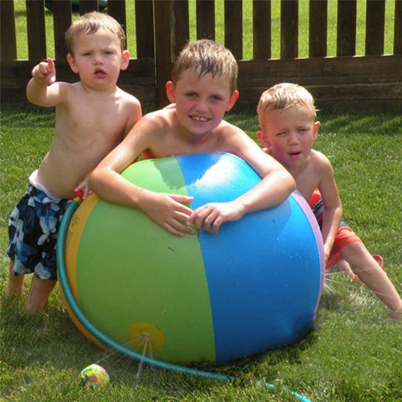 Nyári Gyermek Szabadtéri Úszás Beach Ball Felfújható Labda Szökőkút