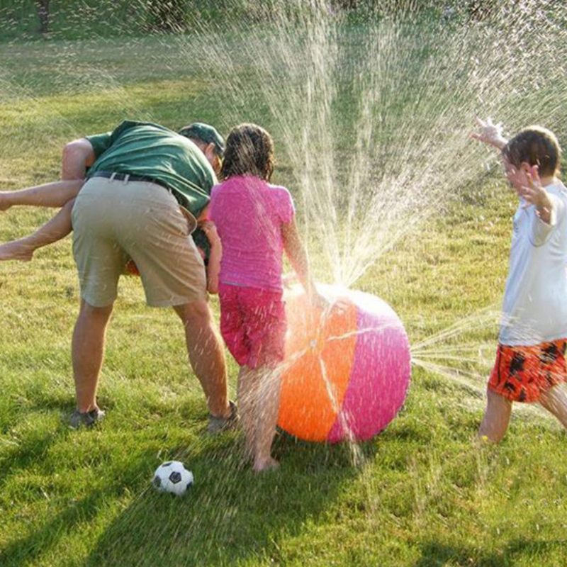 Nyári Gyermek Szabadtéri Úszás Beach Ball Felfújható Labda Szökőkút