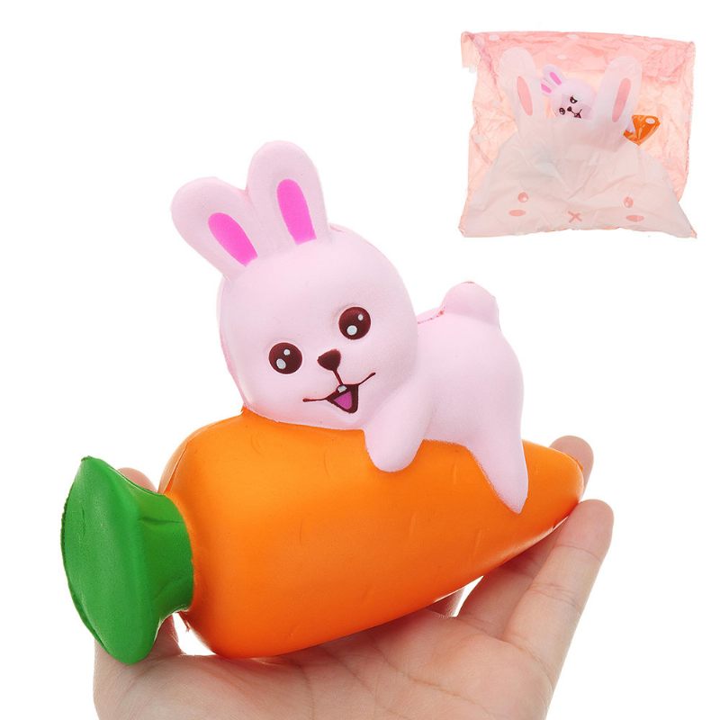 Nyúl Squishy Slow Rising Csomagolással Kollekció Ajándék Puha Játék