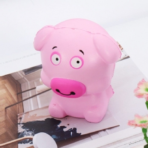 Rajzfilm Pig Squishy Slow Rising Soft Collection Ajándék Dekor Játék Medál