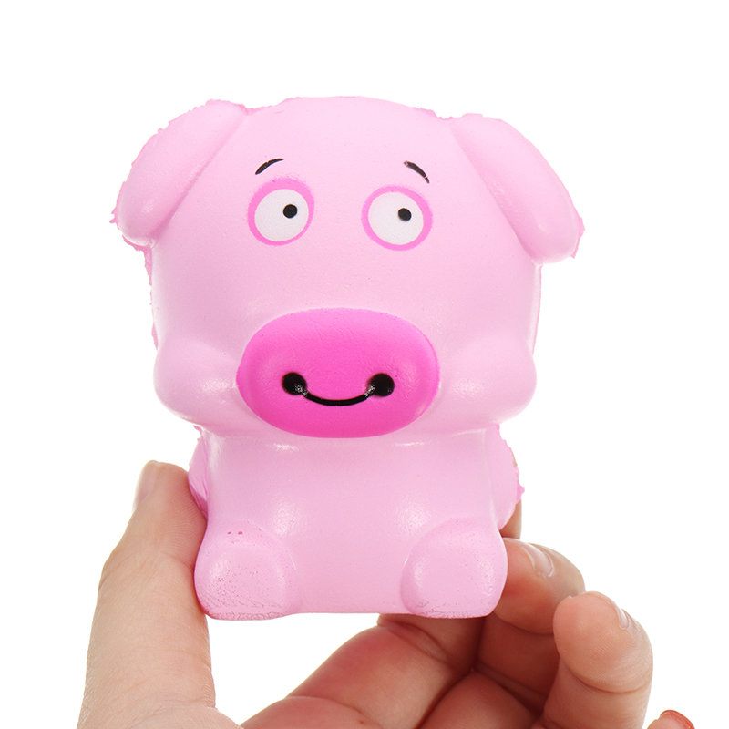 Rajzfilm Pig Squishy Slow Rising Soft Collection Ajándék Dekor Játék Medál