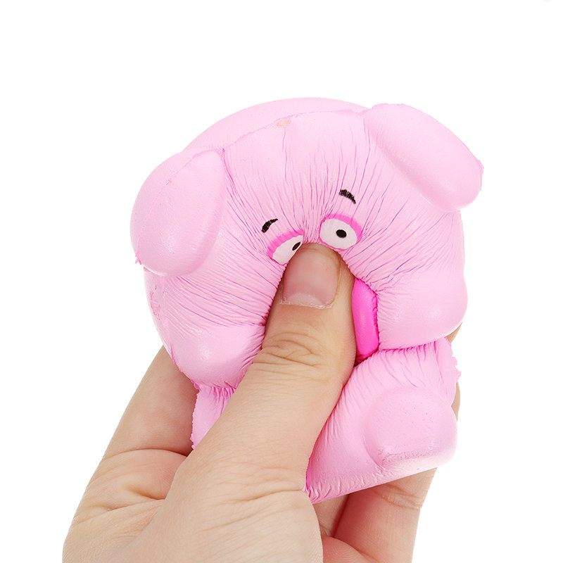 Rajzfilm Pig Squishy Slow Rising Soft Collection Ajándék Dekor Játék Medál