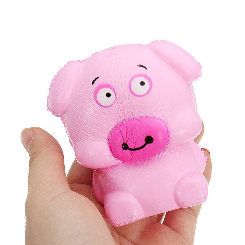 Rajzfilm Pig Squishy Slow Rising Soft Collection Ajándék Dekor Játék Medál