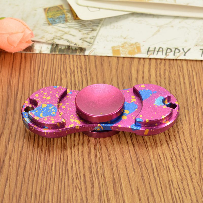 Retro Terepszínű Dazzle Fidget Hand Spinner Adhd Austim Ujjbegyek Ujjak Giroszkóp Csökkenti A Stresszt