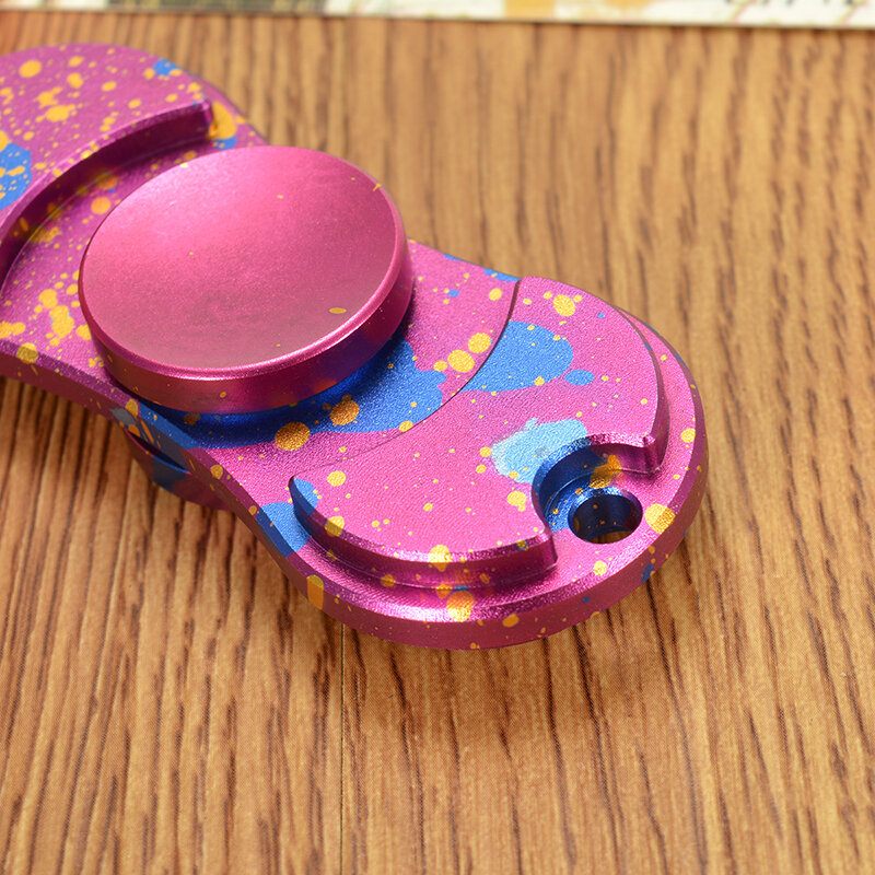 Retro Terepszínű Dazzle Fidget Hand Spinner Adhd Austim Ujjbegyek Ujjak Giroszkóp Csökkenti A Stresszt