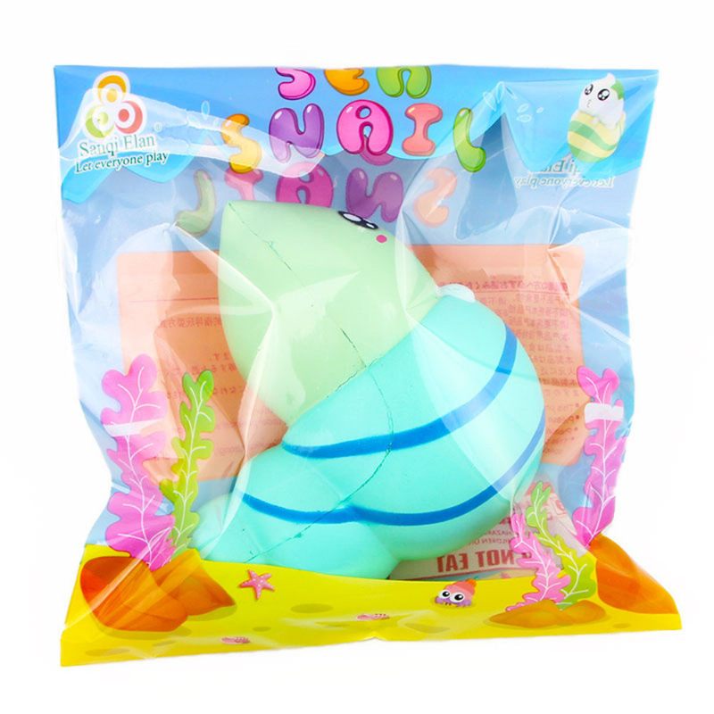 Sanqi Elan Conch Squishy Csomagolójátékkal