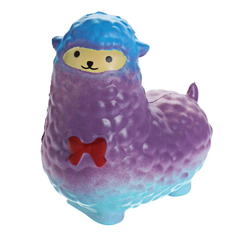 Squishy Aranyos Galaxy Alpaca Lassan Emelkedő Illatos Szórakoztató Állatjátékok