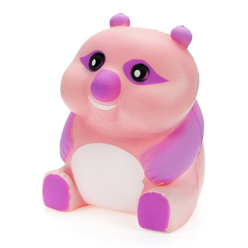 Squishy Bear 10 cm Lassan Emelkedő Állatok Rajzfilm Kollekció Ajándék Dekoráció Puha Összenyomható Játék